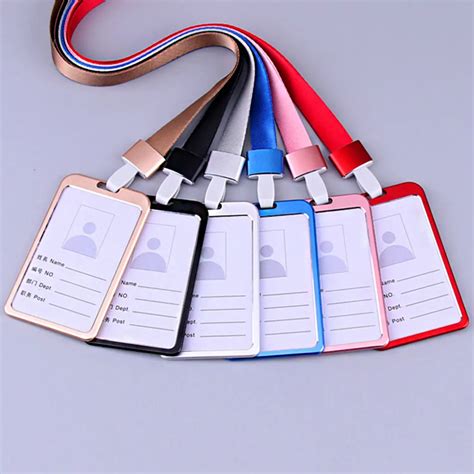 id badge and business card holder